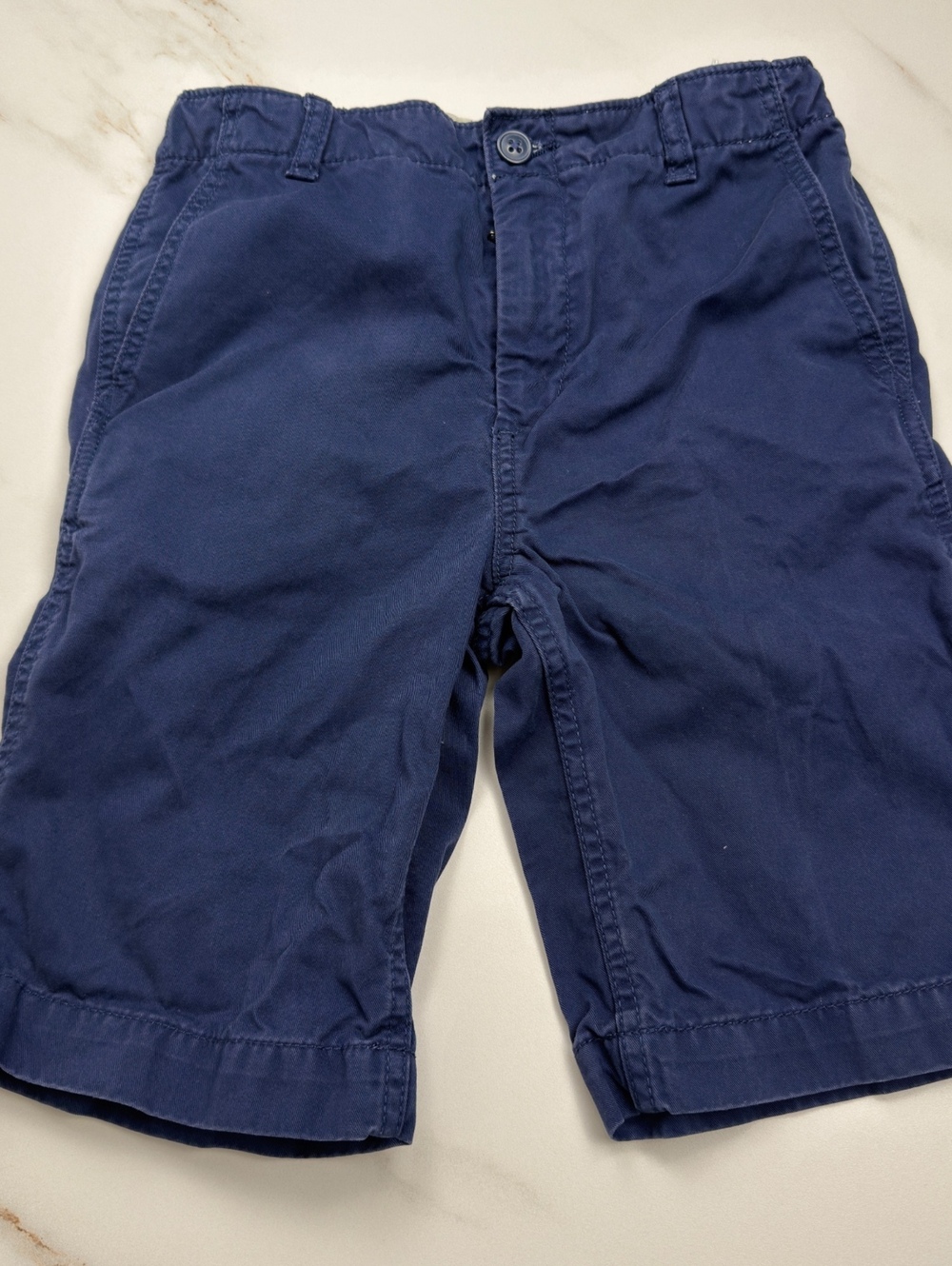 GAP Navy Blue Uniform Shorts - Boys 14 Regular